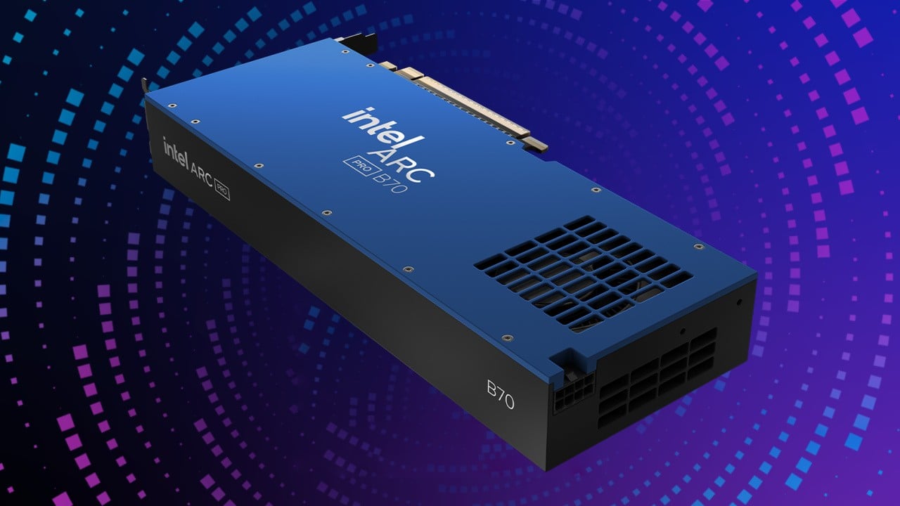 Arc Pro B70 Benchmarks Show The "Big Battlemage" Arc B770 Graphics Card We Never Got