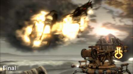 Many of the effects optimisations appear to give God of War III a less CG-like feel.