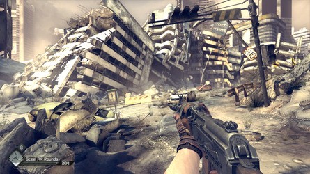 Currently, custom config files are required in order to unlock the full texture detail on higher-end PCs. Here, NVIDIA show the difference tuning can make: on the left is the default look of the game with the auto-balancer engaged, while on the right we see the result of NVIDIA's .cfg tweaks.