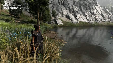 Reflections remain an unfortunate weak point for Forspoken, sometimes not being distorted in line with the normal-mapped ripples on the water itself which produces jarring results.