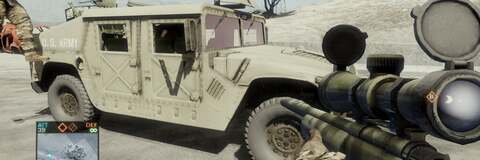 In still shots, the effect of the Intel code on Battlefield: Bad Company 2 looks quite extraordinary. Original shots on the left, filtered on the right.