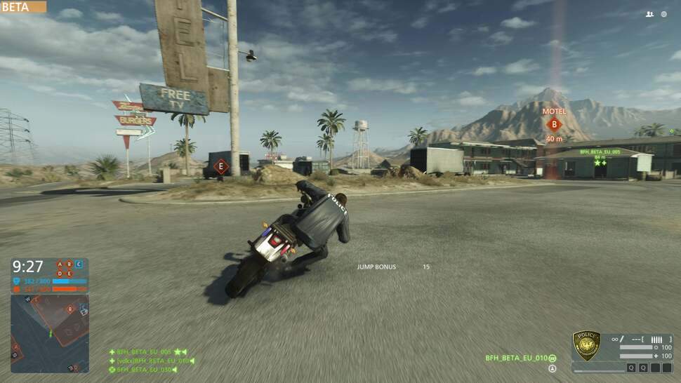 An acquired taste, and perhaps better suited to the single player mode, motion blur arrives in per-object and full screen forms on the PC's top-most settings