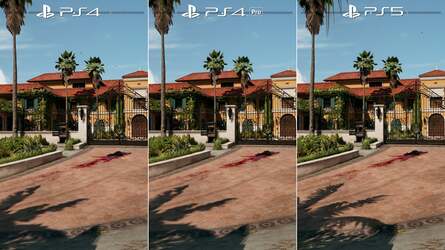 Side-by-side, there are a few setting tweaks in terms of shadows and vegetation to separate last-gen and current-gen machines - but the game's visual makeup remains intact everywhere else. Interestingly Xbox Series S uses equivalent to the last-gen shadow setting, while Series X takes a step up in quality, but remains a preset below PS5's.