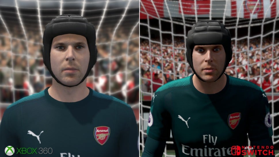 Player models on Switch are taken from the last-gen versions, but they are updated with higher quality texture and normal maps, which add a little more detail