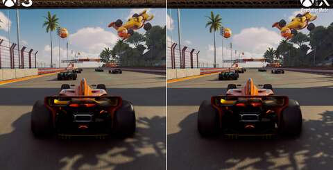 There's surprisingly little to set apart Series S and Series X in their 30fps modes, barring a resolution difference - 1440p vs 4K respectively - plus a lowering in shadow draw on the 4TF console.