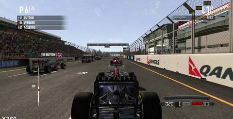 Alpha-based effects such as smoke and water kicked up by the car tyres appear to be reduced on the PS3 (top), while LOD transitions between textures appear closer to the camera (bottom).