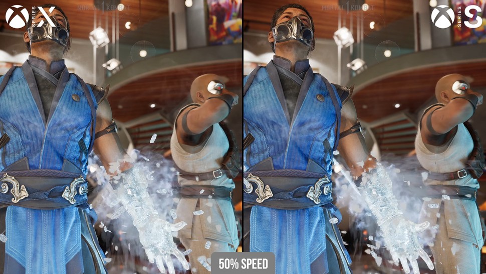 It's nice to see a game that runs near identically on Xbox Series X and S, with only resolution differing