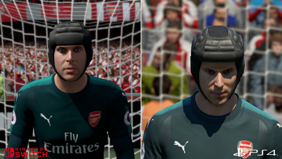 Shader effects on Switch don't quite match those on PS4, but instead appear reasonably comparable to older current-gen FIFA games, where the upgrade wasn’t quite as extensive