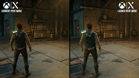 The removal of RT global illumination from the new performance mode is not especially problematic as the fallback solution is OK overall.