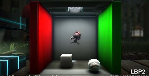 Volumetric, foggy lights are far more accurate, as the top shots clearly demonstrate. The bottom shots show a Cornell Box - a basic box with coloured walls and a single light shining down. Note the rim of shadows in the corners. It's a damn close approximation of real-time global illumination.