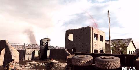 AMD's MLAA is best deployed at higher resolutions, such as 1080p in order to minimise the artifacts inherent in this technique. That Sony were able to minimise these issues and make it 720p-friendly is an exceptional achievement.