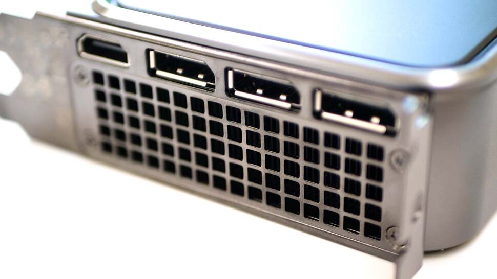 And we have the usual port assortment - one HDMI 2.1, three DisplayPort 1.4