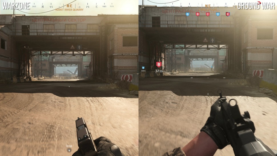 Multiplayer maps are authored within the battle royale map and always have been. It ensures continuity of content across the whole game - and despite the larger scale, Warzone is as detailed as core MP