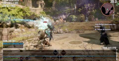 LEGO Horizon Adventures runs well and looks good on Steam Deck. Meanwhile, God of War Ragnarok, Black Myth: Wukong and Dragon Age: The Veilguard are playable - but the visual deficits required to get good frame-rates can severely blunt the quality of the experience.