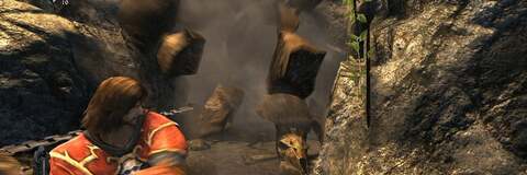 Visually, this is one of the closest cross-platform games we've ever looked at. Art and effects are a complete match. Even minor effects where we would expect some variance (such as shadow filtering) are the same on both systems.