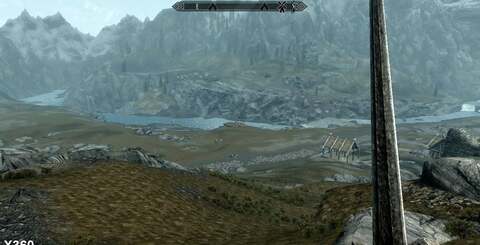 Tree detail has been toned down on PS3, but this is the kind of discrepency you'd only notice in a side-by-side comparison. Draw distances are a slightly larger issue, however, with rock formations not streaming in until you get much closer on PS3.