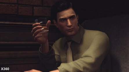 Tiny differences such as the precision/resolution of the shader on the glass in this shot have no real relevance to the gamer, but do demonstrate how the development team tweaked, changed and downscaled in places even on extremely minor, throwaway detail.