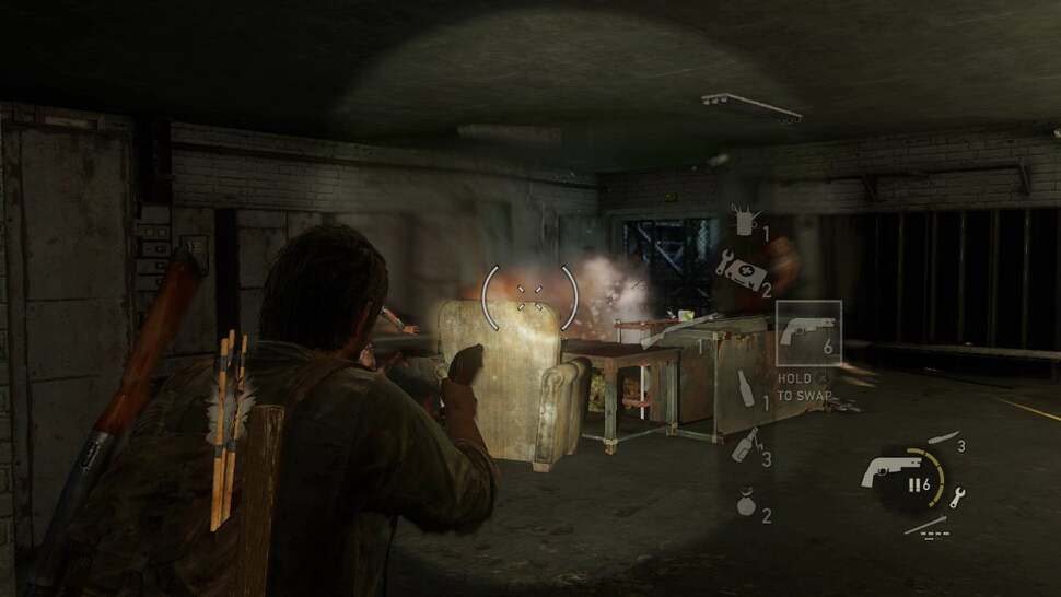 The impact of explosions is enhanced by the use of object blur and depth of field, which help to convey the power of the blast