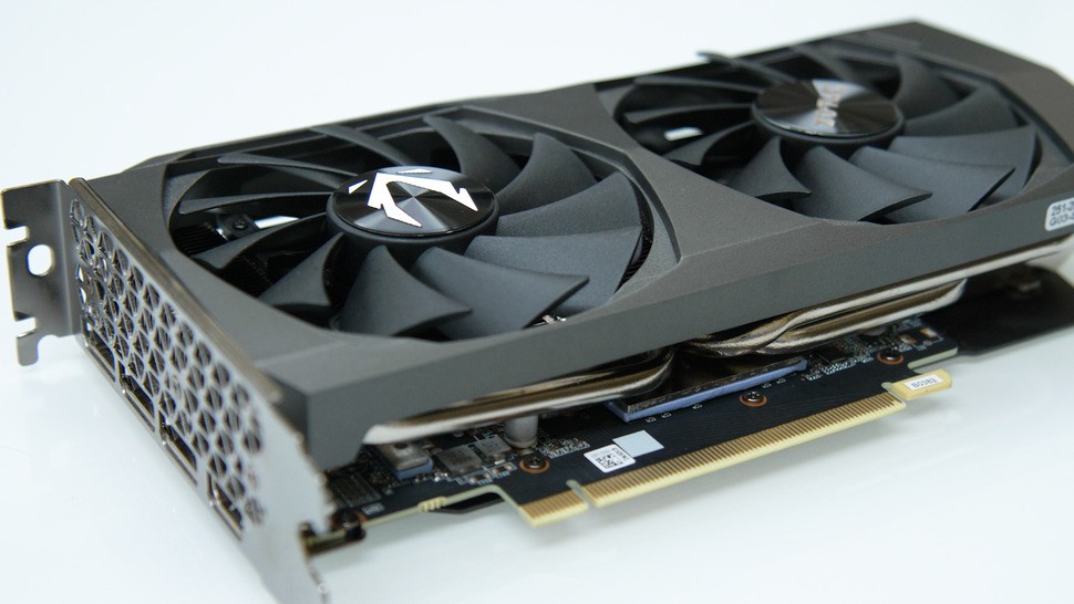 This is the Zotac Twin Edge (non-OC!) version of the RTX 3060, used for this review