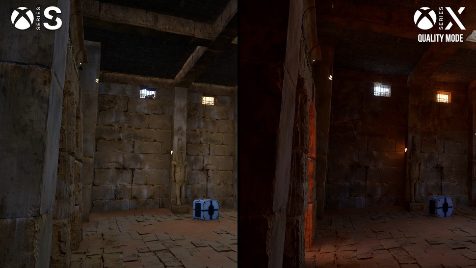 The Talos Principle 2 takes one of the most hardline approaches to the Series S differentiation, shutting off the Lumen lighting pipeline in favour of a more basic but performant approach. Other games are more measured, cutting less critical features or reducing their quality.