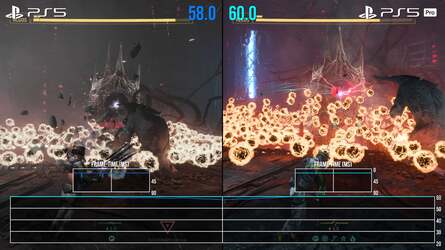 Like-for-like performance testing in a roguelike is challenging, but where we can compare, PS5 Pro irons out all of the frame-rate drops we could find on the original PS5 version, while delivering higher overall resolution.