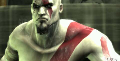 More 720p vs 1080p comparisons - this time we've grabbed a couple of images from the technologically more complex Ghost of Sparta for you to check out. Once again, click on the thumbnails to see the full images.