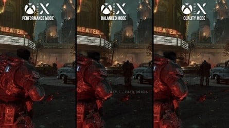 Here's how the three game modes compare on Xbox Series X. Click to enlarge. 