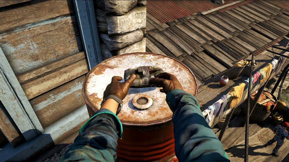 Will tessellation be in effect for the final release? Most geometry is smoothly rounded, but objects such as explosive barrels and tyres show cruder wireframes in the demo build shown