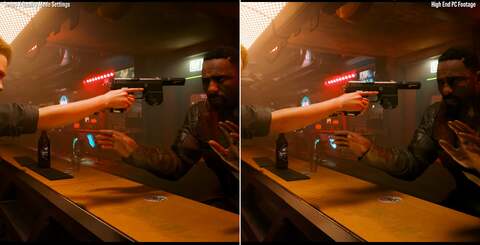 Mysteriously we were treated to two versions of the same Phantom Liberty trailer - depending on which YouTube channel you watch - each using different footage. Here's how the PC and Series X footage compares, with a high-end PC configuration up against Microsoft's premium console.