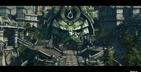 Gamma differences and a shadow off-set bias creates a slightly darker-looking game on the PS3 (top), while the quality of the FMV sequences are indentical on both formats (bottom). Notice how compression artifacts are partially hidden by the textured look employed in these scenes.