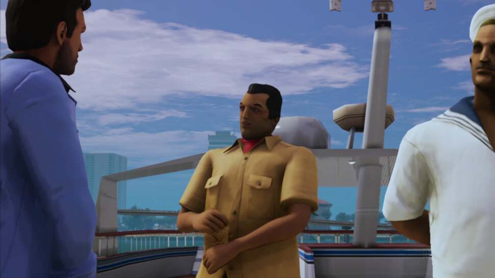 The Definitive Editions have improved over time, but at the basic level, some of the key design decisions still look poor - like extrapolating out extra geometry based on the original characters models