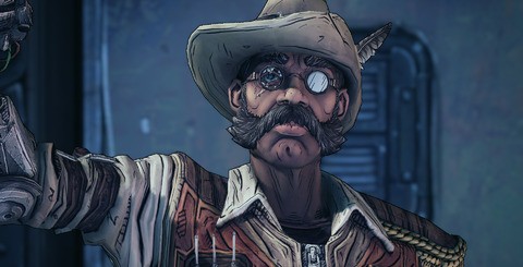 Borderlands 2 running at full, glorious 1080p on PC. As well as the impressive draw distances possible here, the game takes full advantage of physics-based tasks such as cloth and fluid simulation. We're also glad to report that higher quality textures and light shafts are included in full force.