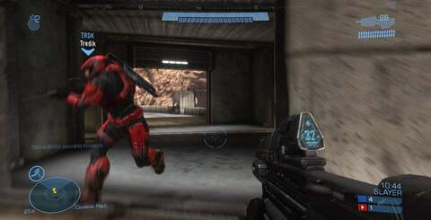 Motion blur plays an important part of Reach's visual make-up, and Bungie has opted for an implementation that looks good and operates on a per-object basis for the highest level of realism (top), with excellent camera blur too (bottom).