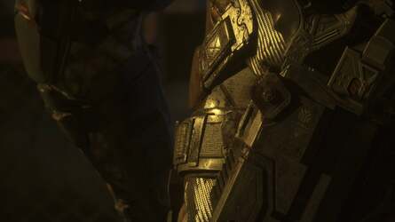 Every part of the protagonist's person is richly detailed, from beads of sweat to segments of armor.