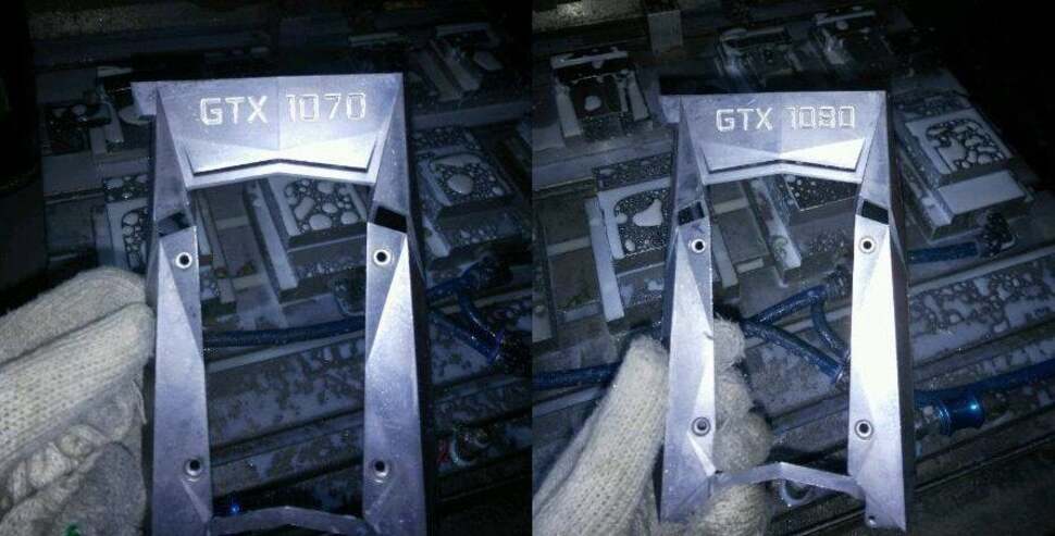 Recent leaks have even extended to showing the casing for the Pascal reference cooler. In a world of 3D-printed fakery, such pictures should be treated with caution. That said, the background suggests that the photo was actually taken on the production line itself.