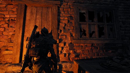 The use of Nanite produces suitably detailed environments with plenty of geometric complexity - but other major UE5 features are absent.