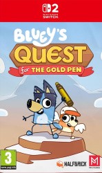 Bluey's Quest for the Gold Pen Cover