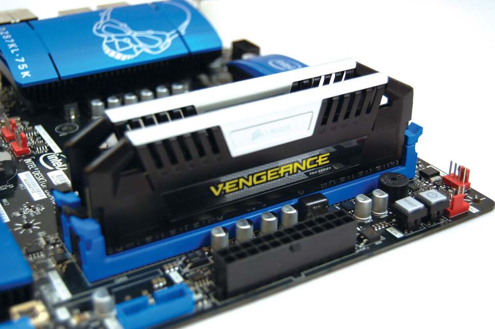 Corsair provided us with two 8GB modules of its new enthusiast-level, overclocking friendly Vengeance Pro. It's available shortly across a range of frequencies - our test modules operated at an impressive 1866MHz in a dual-channel configuration
