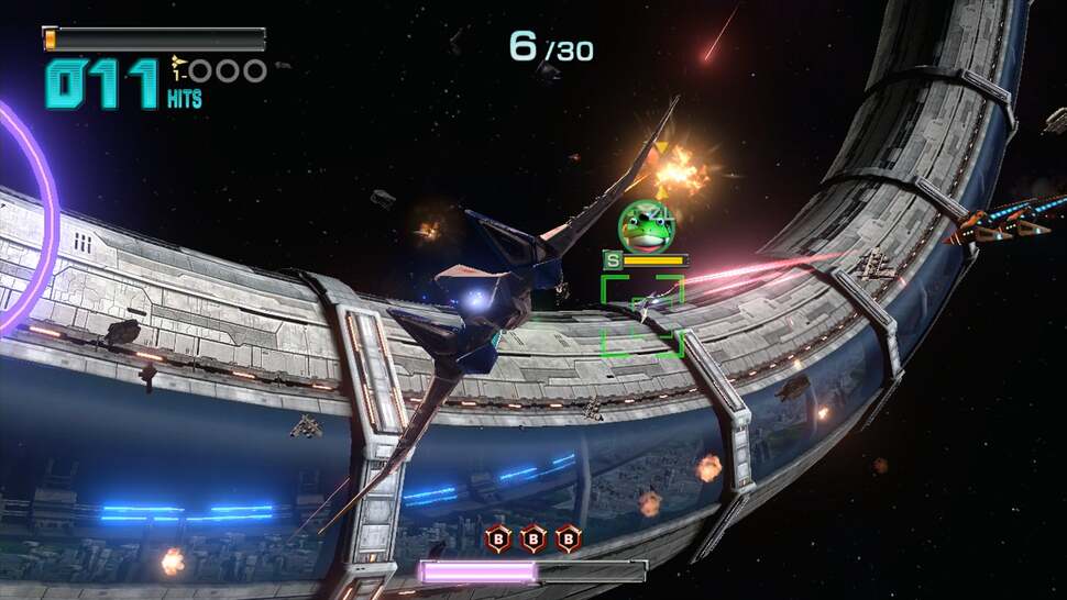 Visual direction in Star Fox Zero is strong, and while not every level matches Corneria's vivid palette, there's plenty of variety between each stage