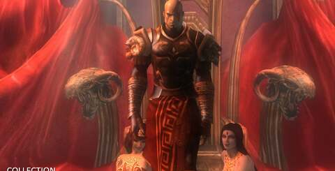 Resolution limitations in the PS2 prevented God of War's art from realising its full potential on-screen. The improvements in the God of War Collection can be dramatic.