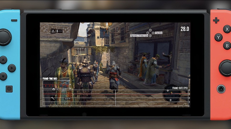 Performance isn't bad, with only minor issues in AC2 and Brotherhood. Revelations is more challenging and dips more often, especially in mobile mode