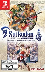 Suikoden I & II HD Remaster: Gate Rune and Dunan Unification Wars Cover