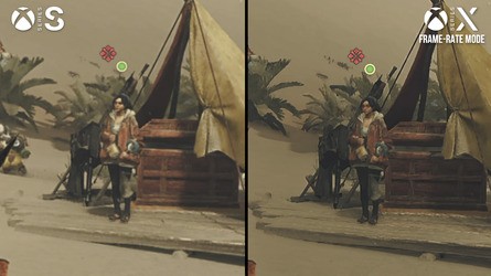 Series S doesn't show the game in the best light, with significant visual cutbacks, a softer resolve and performance in the 20s during monster hunts.