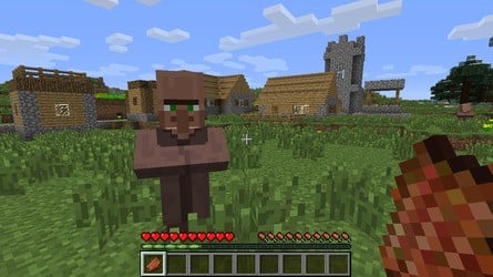 The ability to fly around in Creative mode and get a full sense of the scale of the world is only possible on PC at this point, but is promised to be console-bound. The same goes for newer features such as towns and NPCs, though there's still a question mark over how mods will be leveraged.