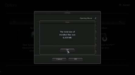 The install is so important to Polyphony that it gets its own options menu!