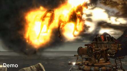 Many of the effects optimisations appear to give God of War III a less CG-like feel.