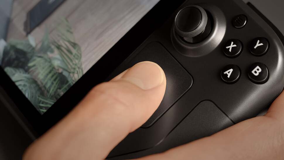 With dual analogue sticks, standard joypad buttons and triggers, along with programmable rear paddles, Steam Deck is feature-heavy in terms of control - and the twin touch pads are an interesting touch