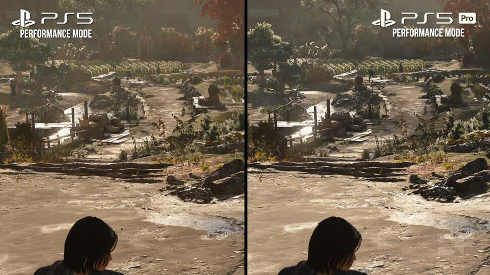 Draw distance is one of several variables that don't appear to have been bumped up on PS5 Pro versus the base machine.