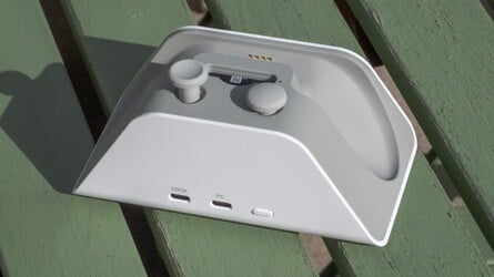 Here's the dock, front and back. Click to enlarge. 