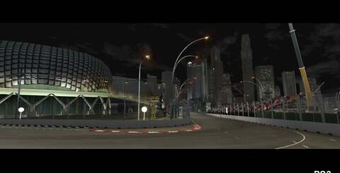 The 360 version of F1 2011 benefits from the inclusion of a subtle motion blur effect, absent on the PS3 (top), while the bottom shots show missing light sources on the Sony platform, perhaps due to a rendering bug.